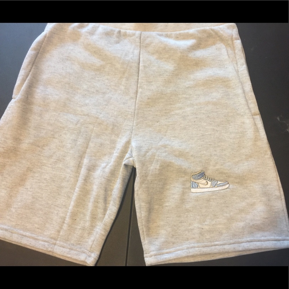 Custom embroidered Jordan 1 shorts